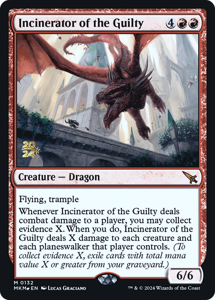 Incinerator of the Guilty [Murders at Karlov Manor Prerelease Promos] | Shuffle n Cut Hobbies & Games