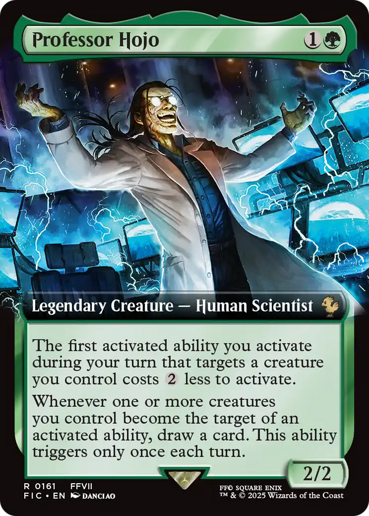 Professor Hojo (Extended Art) [FINAL FANTASY Commander] | Shuffle n Cut Hobbies & Games