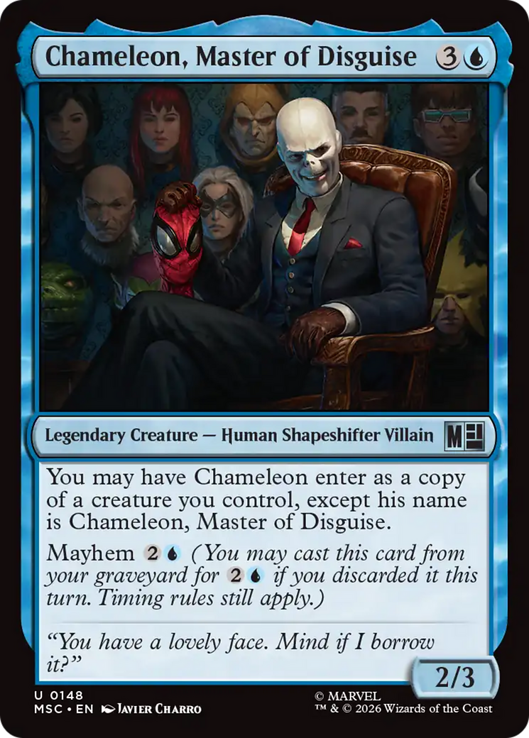 Chameleon, Master of Disguise [Marvel Super Heroes Commander] | Shuffle n Cut Hobbies & Games