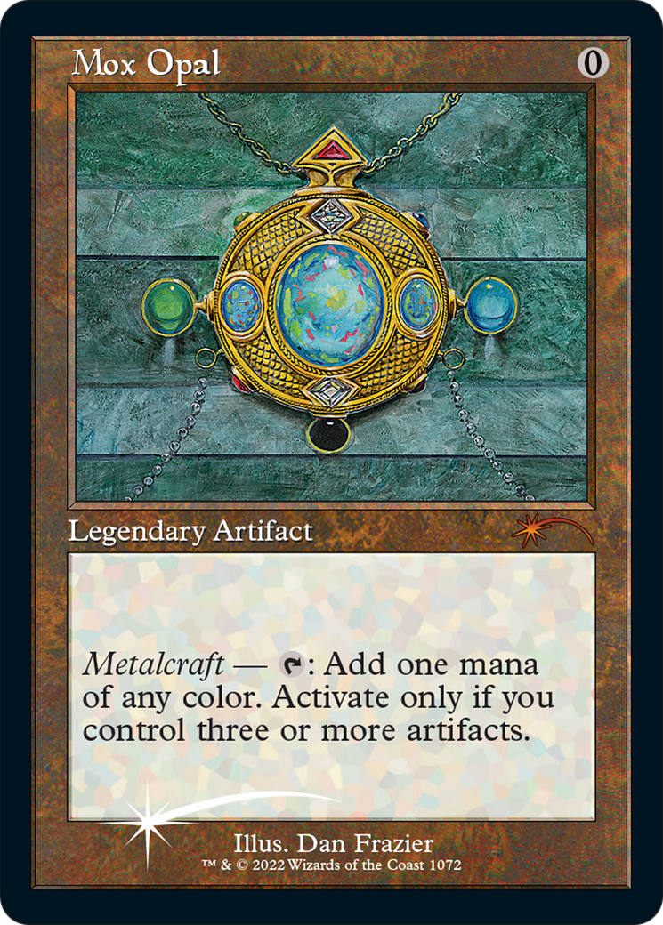 Mox Opal (Retro Foil Etched) [Secret Lair Drop Series] | Shuffle n Cut Hobbies & Games