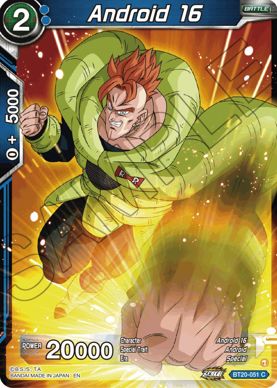 Android 16 (BT20-051) [Power Absorbed] | Shuffle n Cut Hobbies & Games