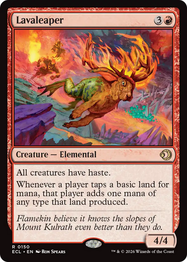 Lavaleaper [Lorwyn Eclipsed] | Shuffle n Cut Hobbies & Games