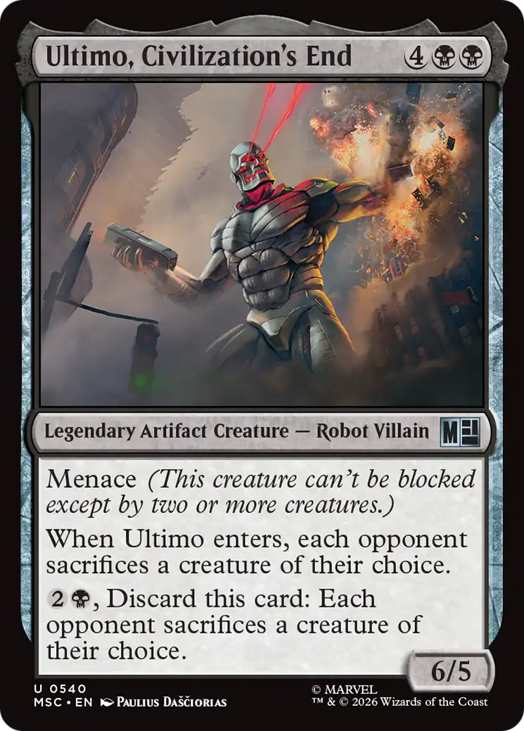 Ultimo, Civilization's End [Marvel Super Heroes Commander] | Shuffle n Cut Hobbies & Games