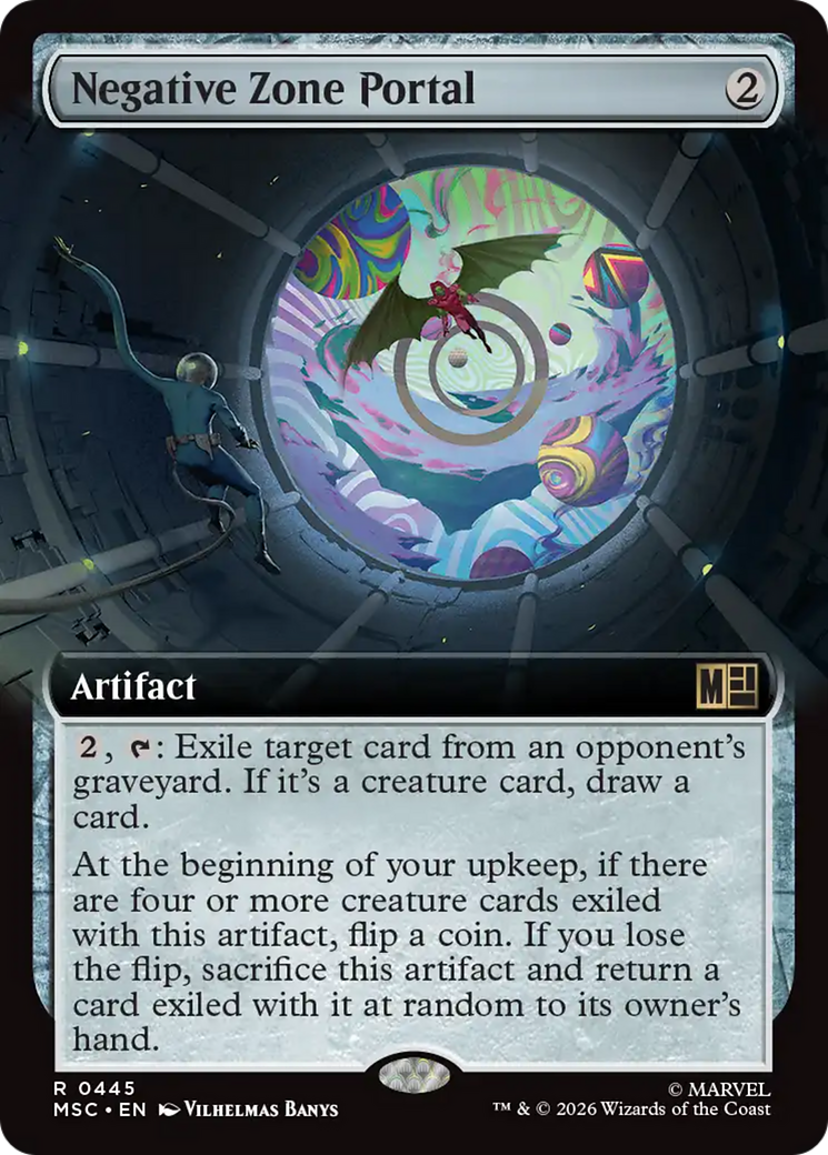 Negative Zone Portal (Extended Art) [Marvel Super Heroes Commander] | Shuffle n Cut Hobbies & Games