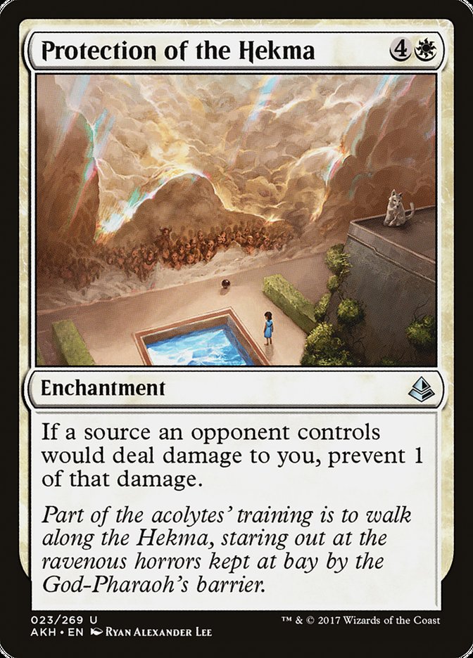 Protection of the Hekma [Amonkhet] | Shuffle n Cut Hobbies & Games