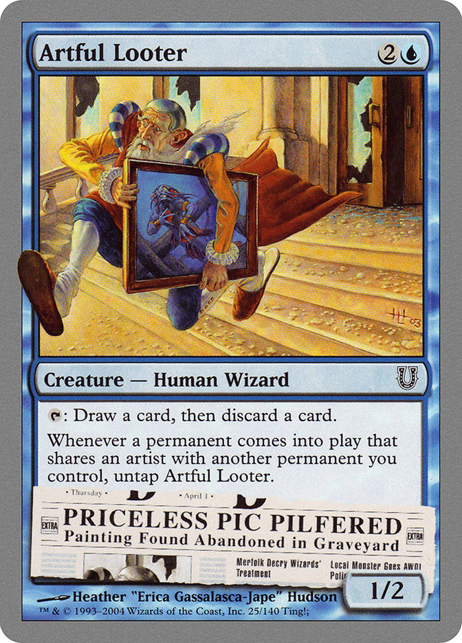 Artful Looter [Unhinged] | Shuffle n Cut Hobbies & Games