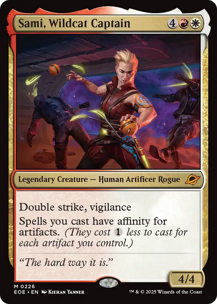 Sami, Wildcat Captain [Edge of Eternities] | Shuffle n Cut Hobbies & Games