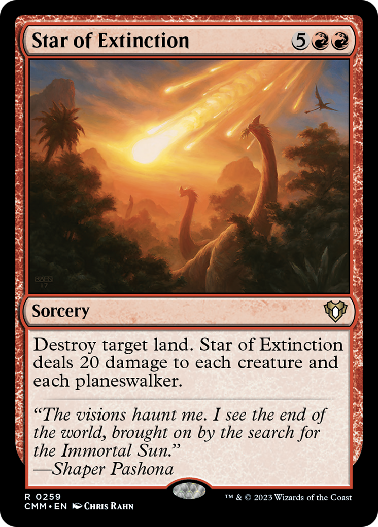 Star of Extinction [Commander Masters] | Shuffle n Cut Hobbies & Games