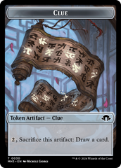 Eldrazi Spawn // Clue Double-Sided Token [Modern Horizons 3 Tokens] | Shuffle n Cut Hobbies & Games