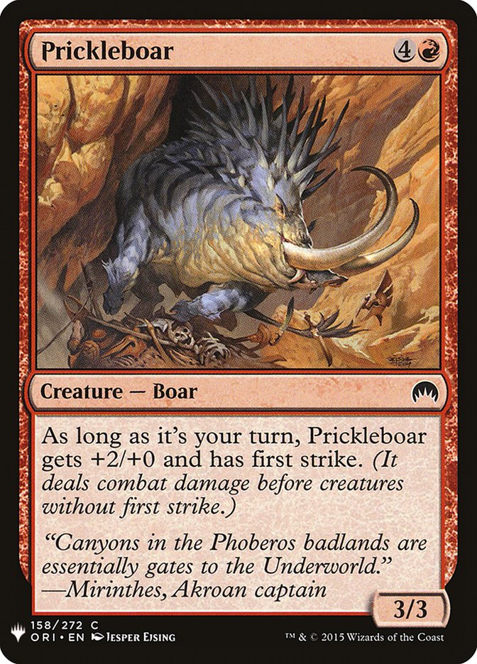 Prickleboar [Mystery Booster] | Shuffle n Cut Hobbies & Games