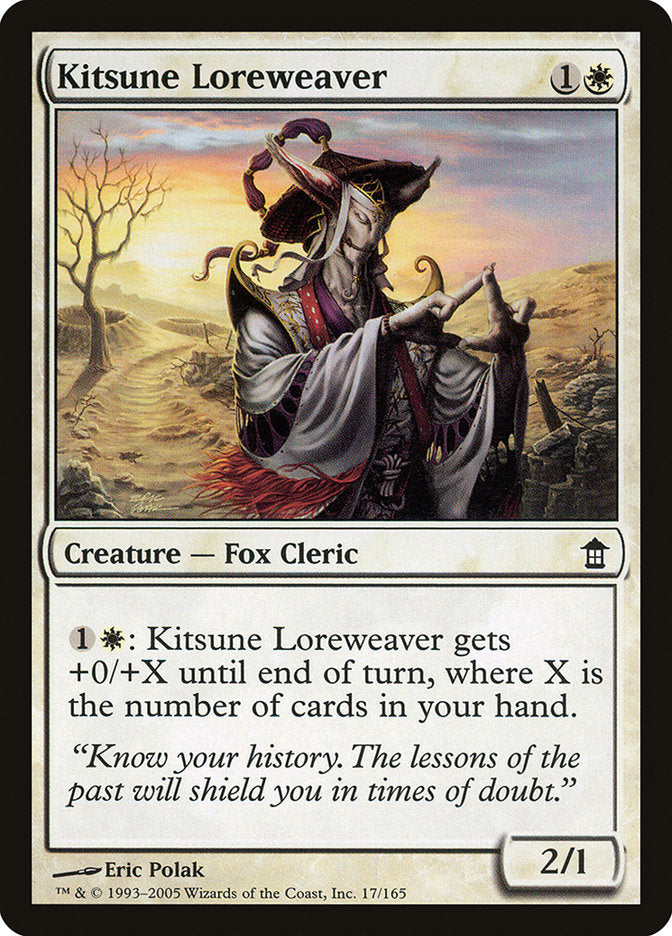 Kitsune Loreweaver [Saviors of Kamigawa] | Shuffle n Cut Hobbies & Games