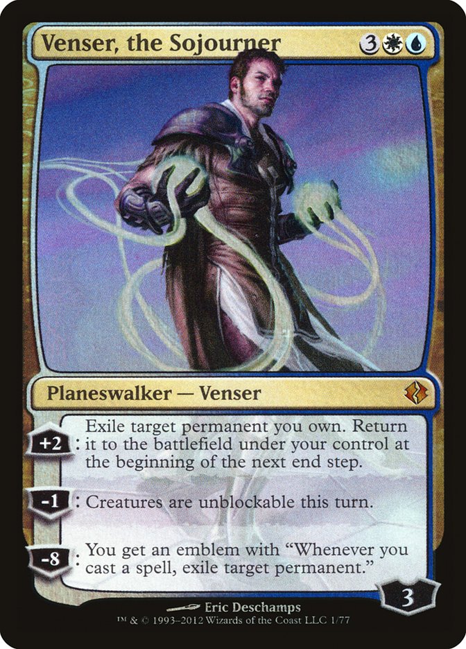 Venser, the Sojourner [Duel Decks: Venser vs. Koth] | Shuffle n Cut Hobbies & Games