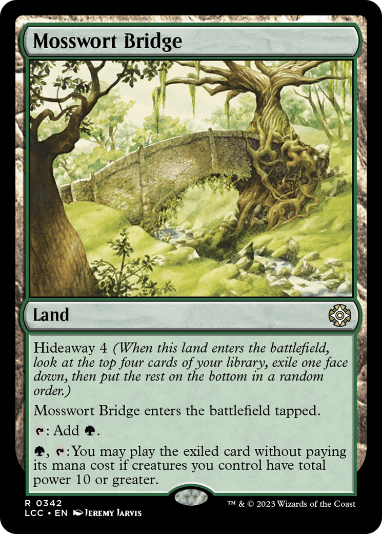 Mosswort Bridge [The Lost Caverns of Ixalan Commander] | Shuffle n Cut Hobbies & Games