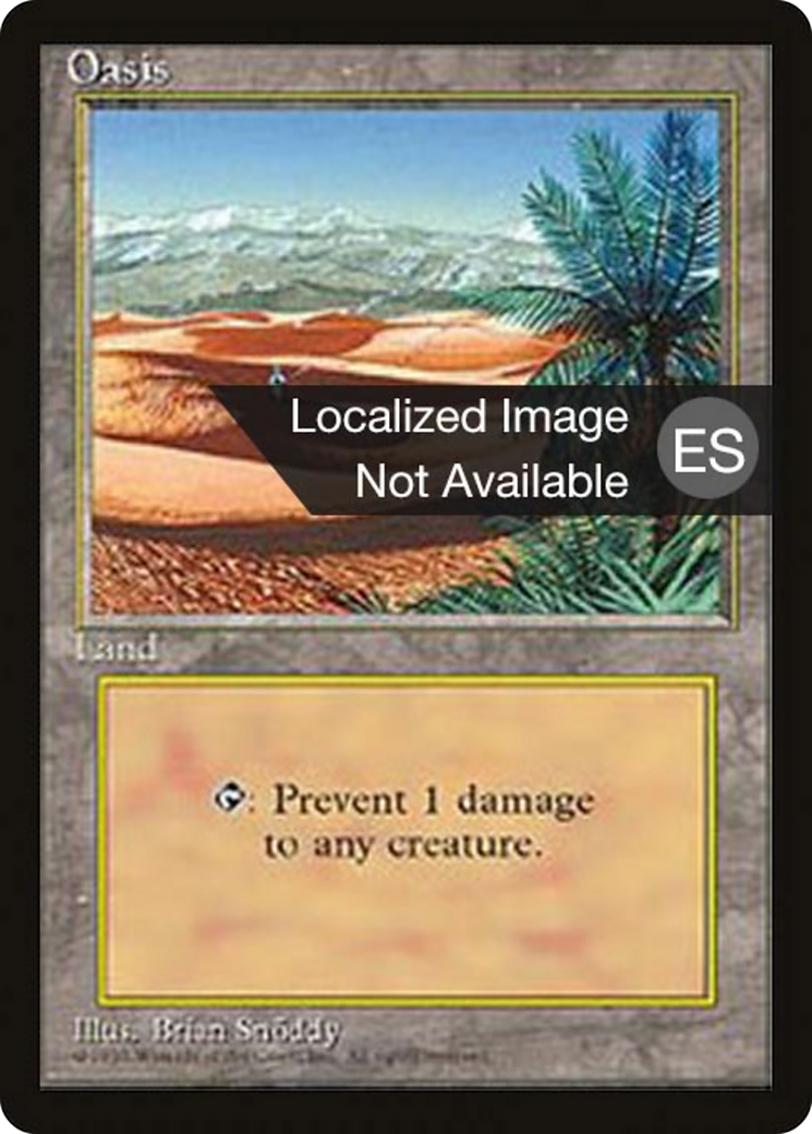 Oasis [Fourth Edition Foreign Black Border] | Shuffle n Cut Hobbies & Games
