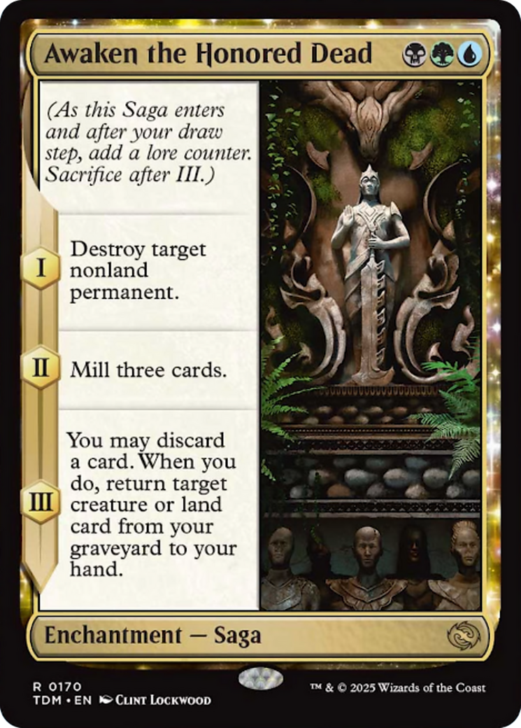 Awaken the Honored Dead [Tarkir: Dragonstorm] | Shuffle n Cut Hobbies & Games
