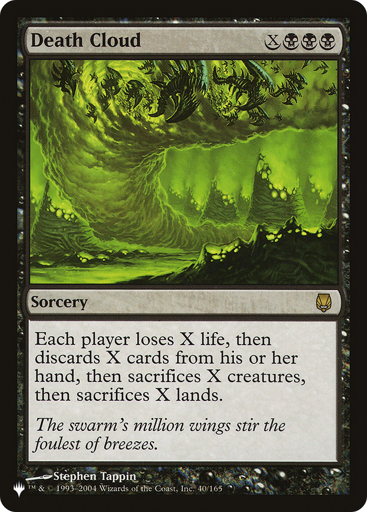 Death Cloud [The List] | Shuffle n Cut Hobbies & Games