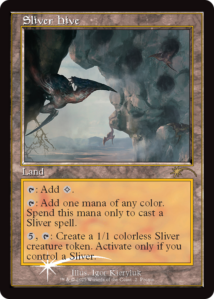 Sliver Hive (Retro Frame) [Secret Lair Drop Series] | Shuffle n Cut Hobbies & Games