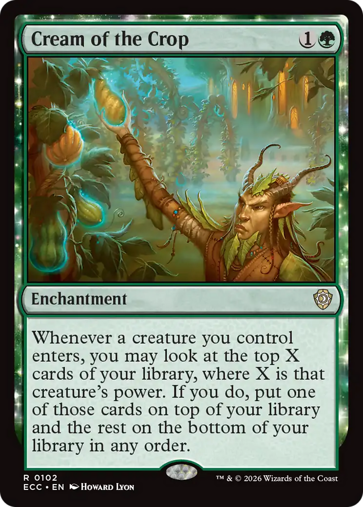 Cream of the Crop [Lorwyn Eclipsed Commander] | Shuffle n Cut Hobbies & Games
