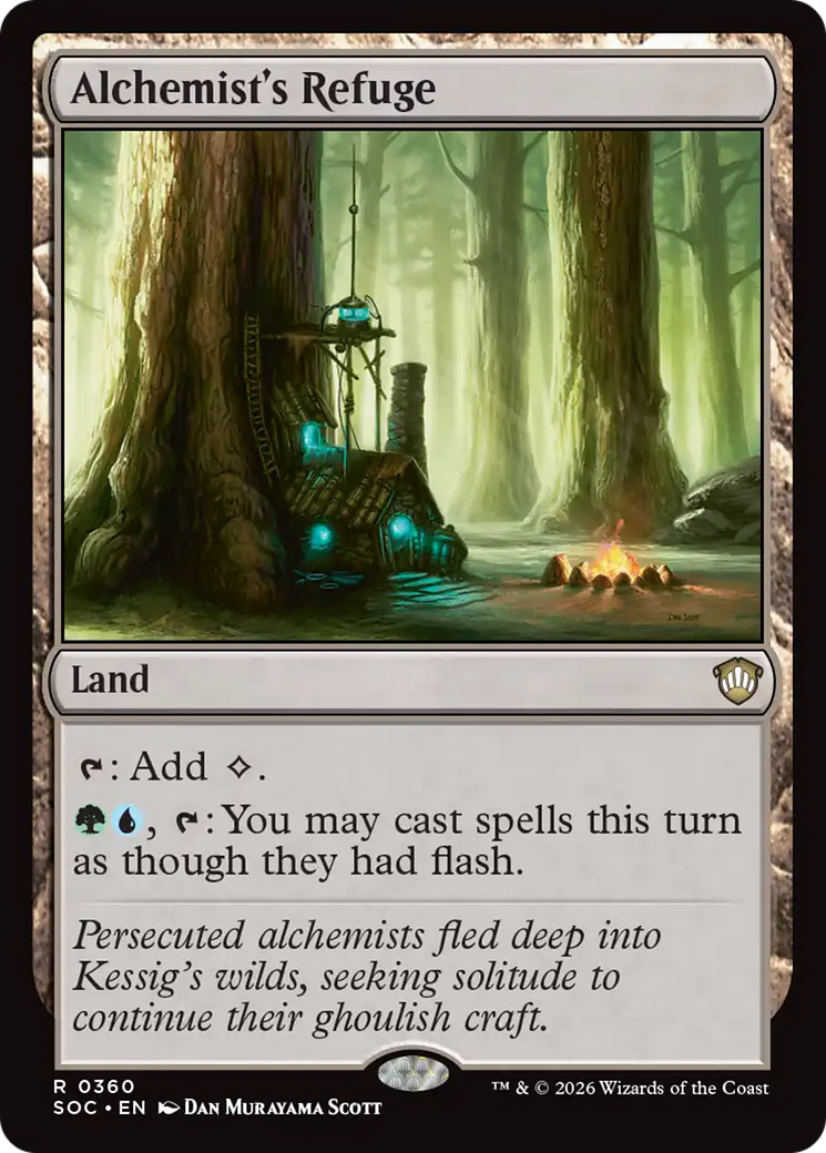 Alchemist's Refuge [Secrets of Strixhaven Commander] | Shuffle n Cut Hobbies & Games