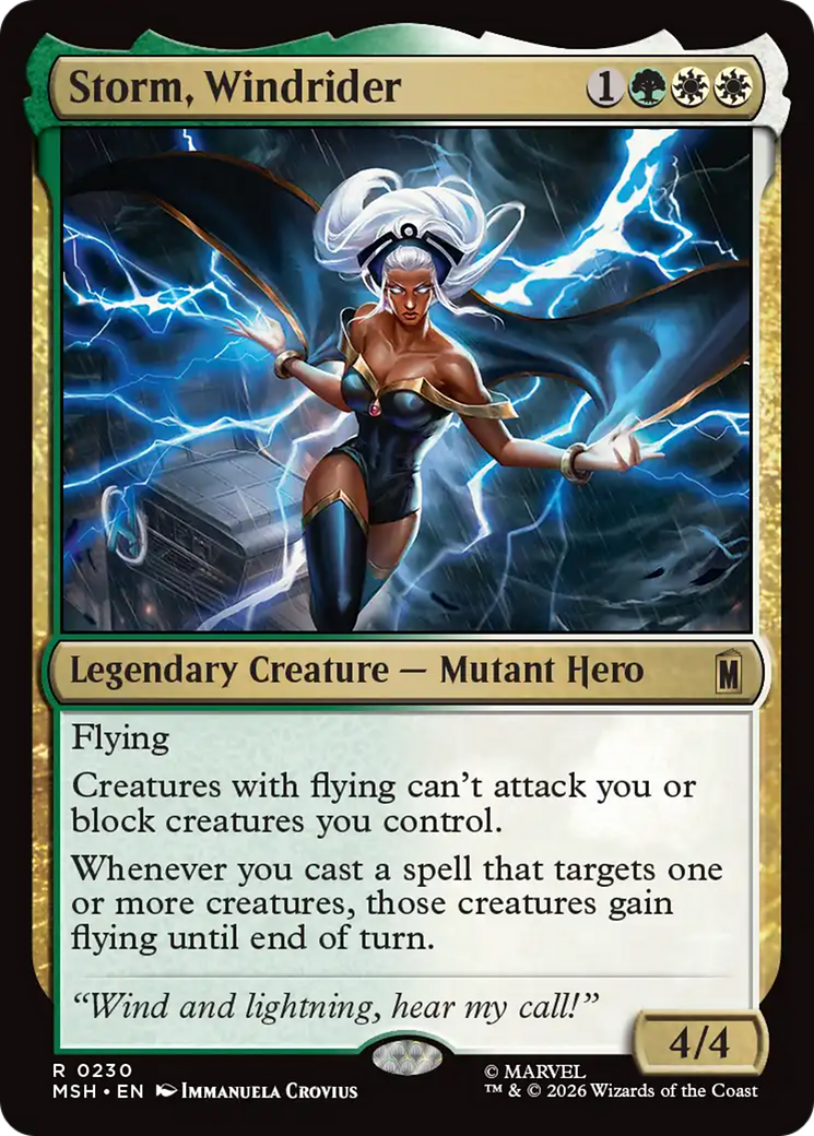 Storm, Windrider [Marvel Super Heroes] | Shuffle n Cut Hobbies & Games