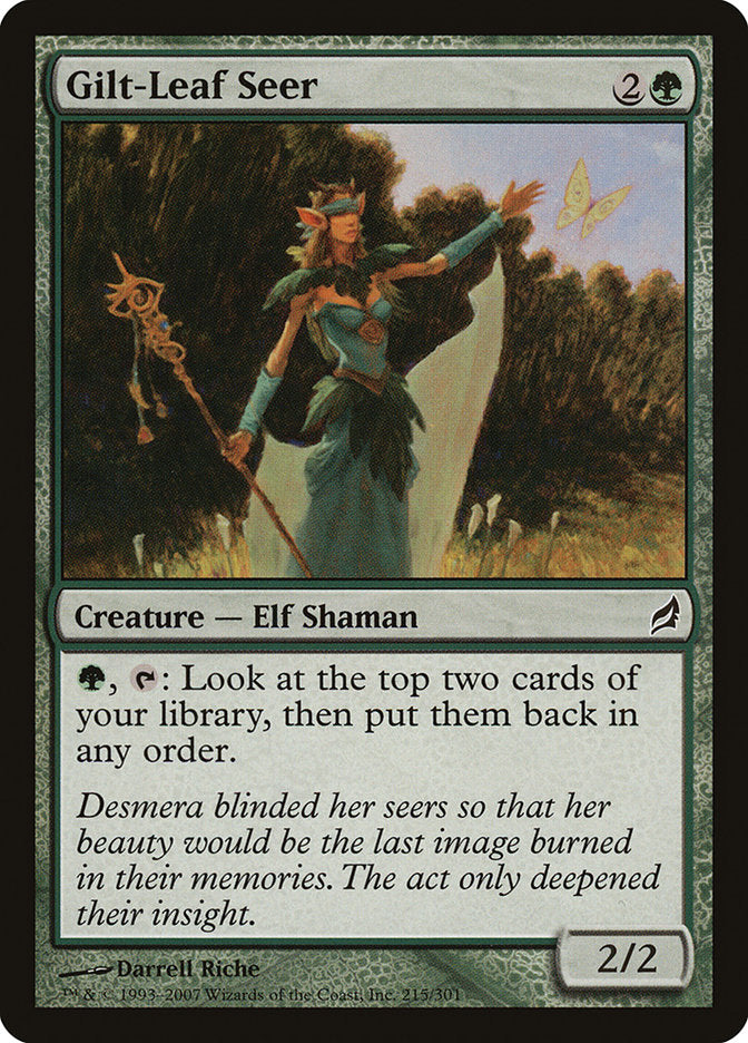 Gilt-Leaf Seer [Lorwyn] | Shuffle n Cut Hobbies & Games