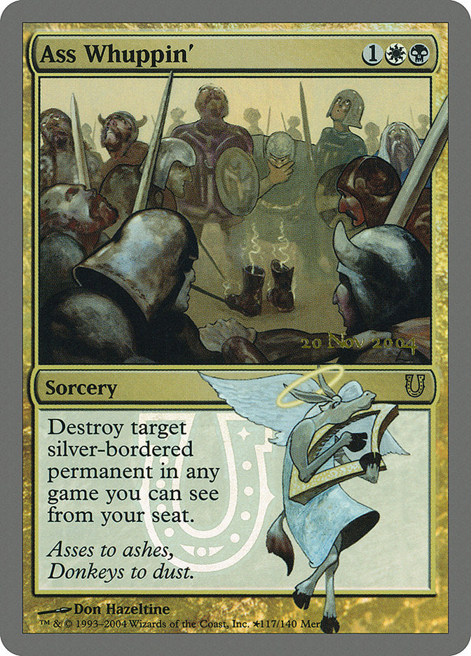 Ass Whuppin' [Unhinged Promos] | Shuffle n Cut Hobbies & Games