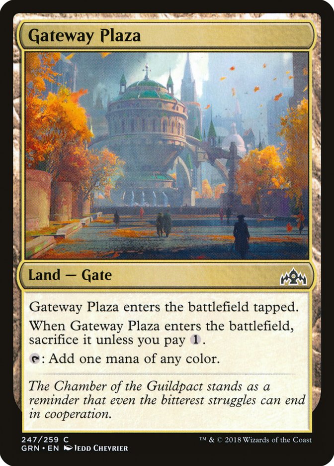 Gateway Plaza [Guilds of Ravnica] | Shuffle n Cut Hobbies & Games