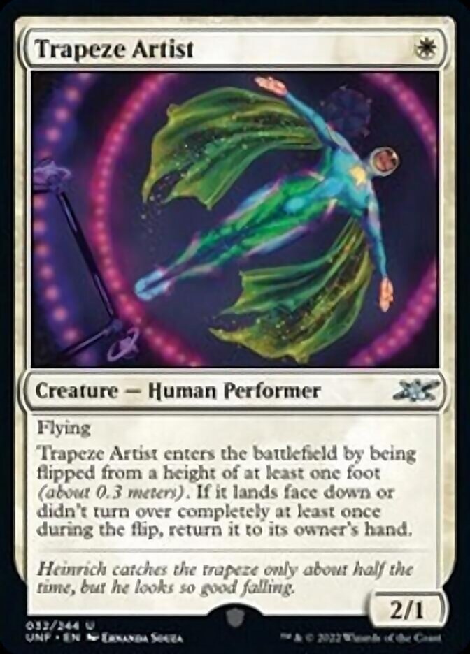 Trapeze Artist [Unfinity] | Shuffle n Cut Hobbies & Games