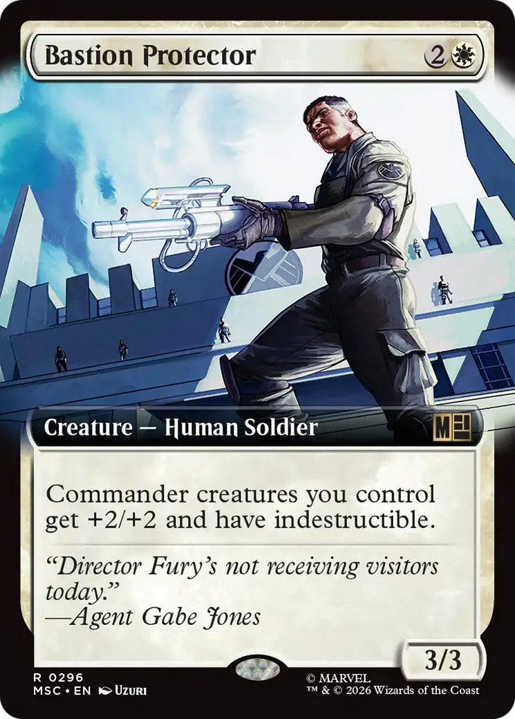 Bastion Protector (Extended Art) [Marvel Super Heroes Commander] | Shuffle n Cut Hobbies & Games