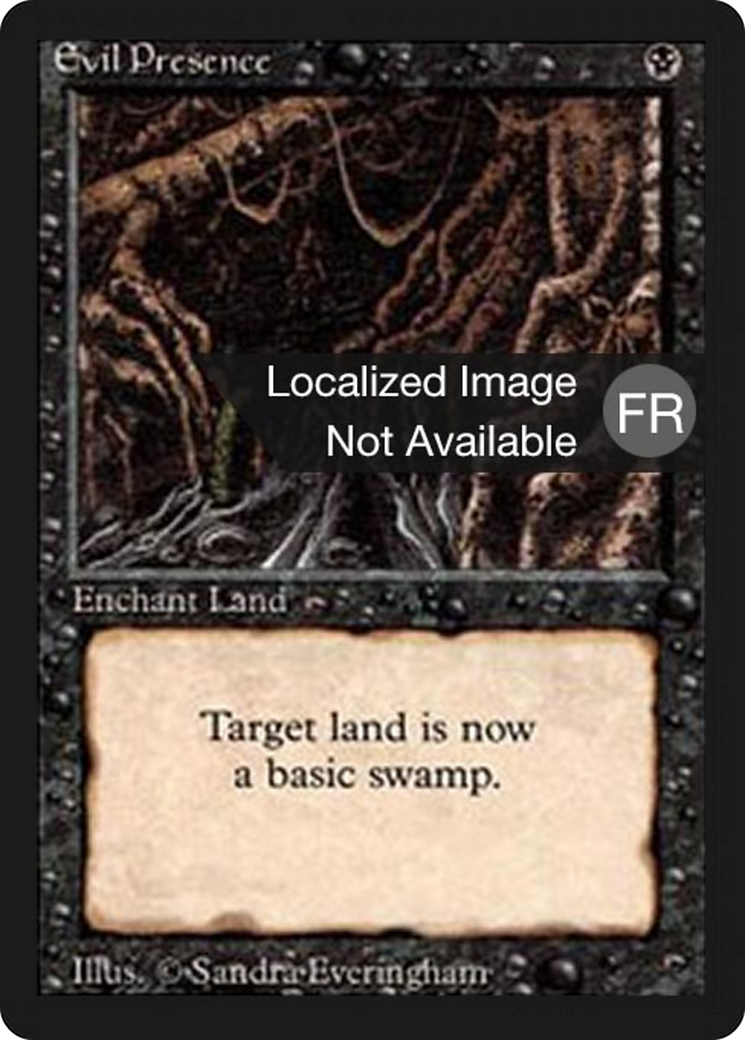 Evil Presence [Foreign Black Border] | Shuffle n Cut Hobbies & Games
