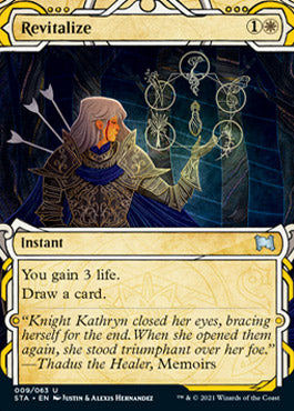 Revitalize (Foil Etched) [Strixhaven: Mystical Archive] | Shuffle n Cut Hobbies & Games