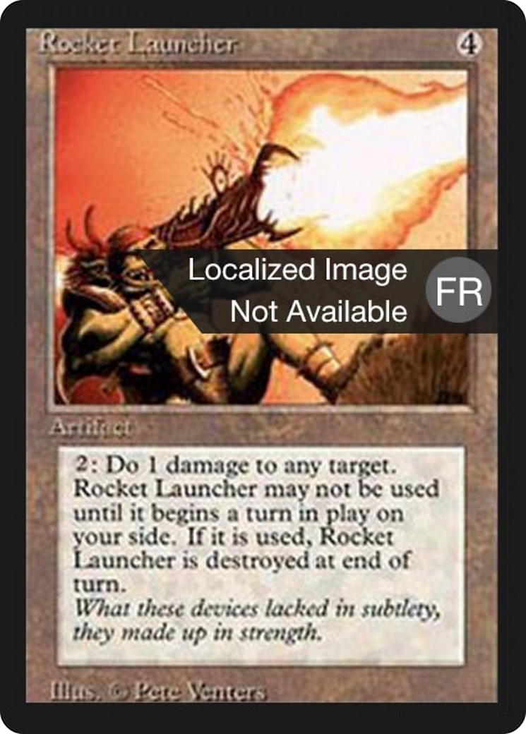 Rocket Launcher [Foreign Black Border] | Shuffle n Cut Hobbies & Games