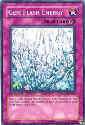Gem Flash Energy [FOTB-EN059] Common | Shuffle n Cut Hobbies & Games