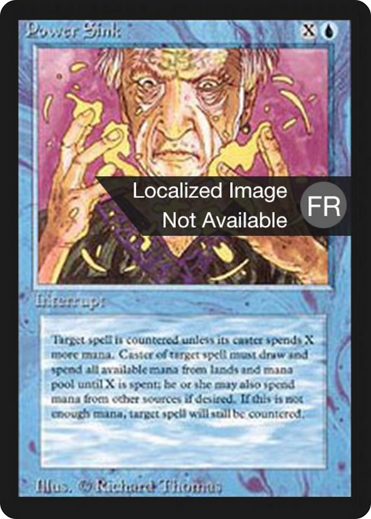 Power Sink [Foreign Black Border] | Shuffle n Cut Hobbies & Games