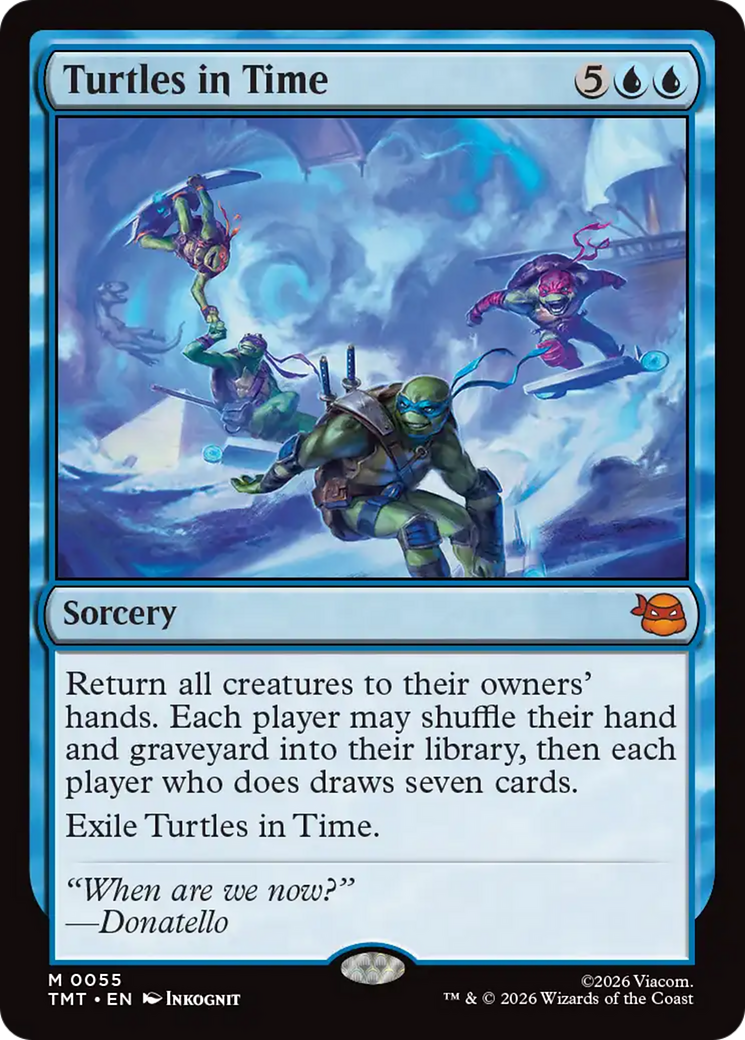 Turtles in Time [Teenage Mutant Ninja Turtles] | Shuffle n Cut Hobbies & Games