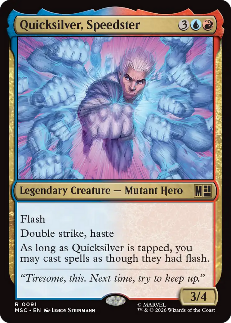 Quicksilver, Speedster [Marvel Super Heroes Commander] | Shuffle n Cut Hobbies & Games