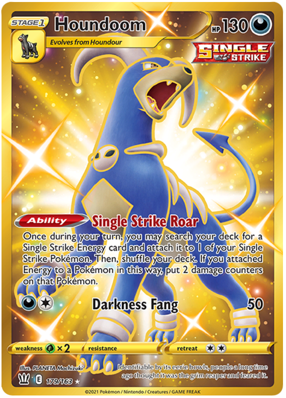 Houndoom (179/163) [Sword & Shield: Battle Styles] | Shuffle n Cut Hobbies & Games