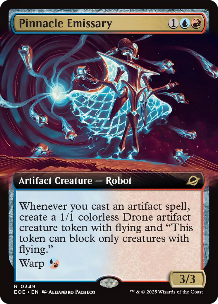 Pinnacle Emissary (Extended Art) [Edge of Eternities] | Shuffle n Cut Hobbies & Games