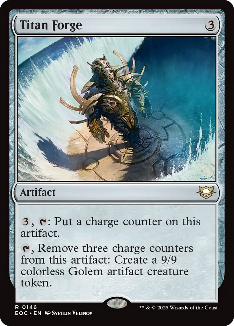 Titan Forge [Edge of Eternities Commander] | Shuffle n Cut Hobbies & Games