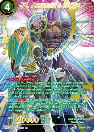 Hit, Assassin's Strike (SPR) (BT16-061) [Realm of the Gods] | Shuffle n Cut Hobbies & Games