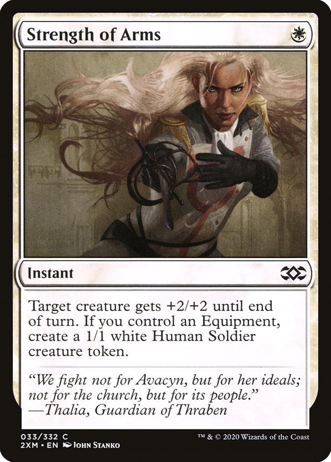 Strength of Arms [Double Masters] | Shuffle n Cut Hobbies & Games