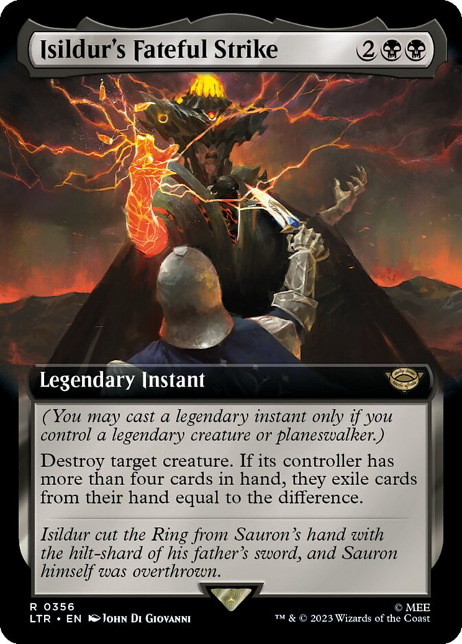 Isildur's Fateful Strike (Extended Art) [The Lord of the Rings: Tales of Middle-Earth] | Shuffle n Cut Hobbies & Games