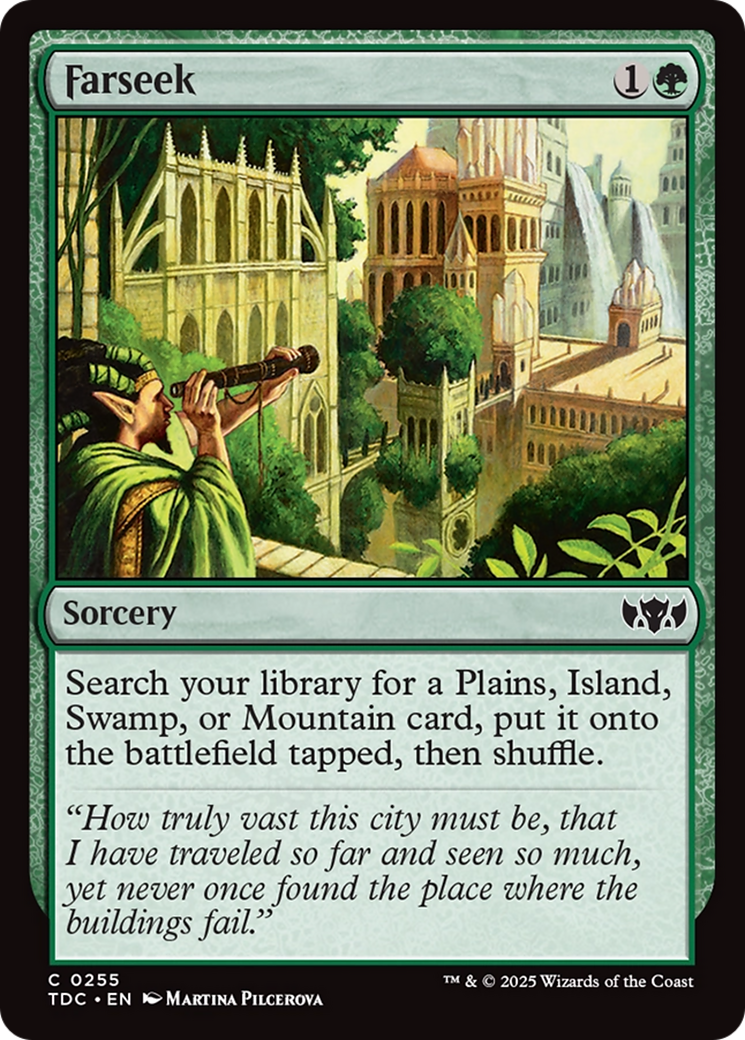 Farseek [Tarkir: Dragonstorm Commander] | Shuffle n Cut Hobbies & Games
