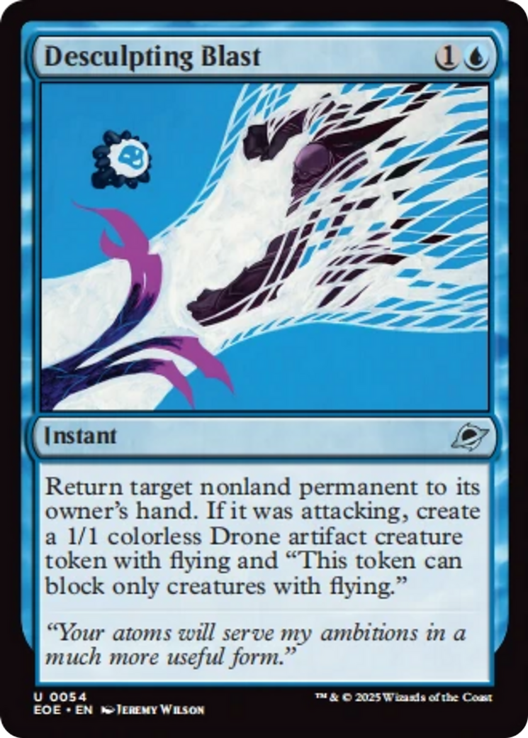 Desculpting Blast [Edge of Eternities] | Shuffle n Cut Hobbies & Games