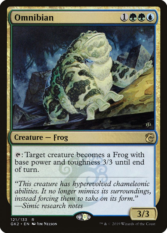 Omnibian [Ravnica Allegiance Guild Kit] | Shuffle n Cut Hobbies & Games