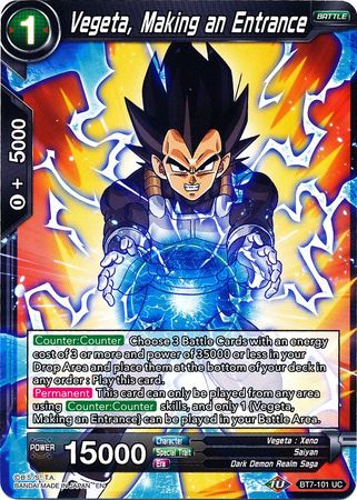 Vegeta, Making an Entrance (BT7-101) [Assault of the Saiyans] | Shuffle n Cut Hobbies & Games