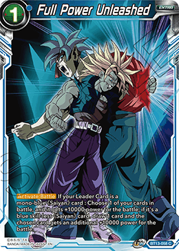 Full Power Unleashed (Common) (BT13-058) [Supreme Rivalry] | Shuffle n Cut Hobbies & Games