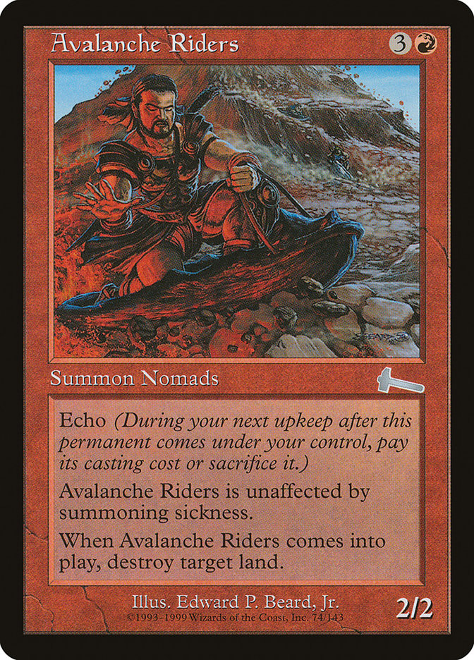 Avalanche Riders [Urza's Legacy] | Shuffle n Cut Hobbies & Games