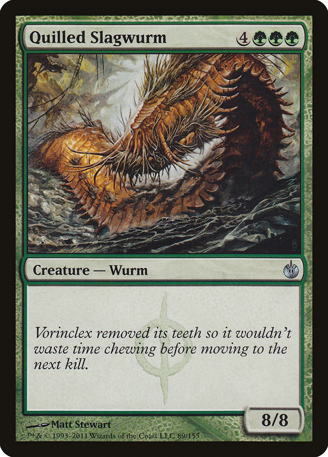 Quilled Slagwurm [Mirrodin Besieged] | Shuffle n Cut Hobbies & Games