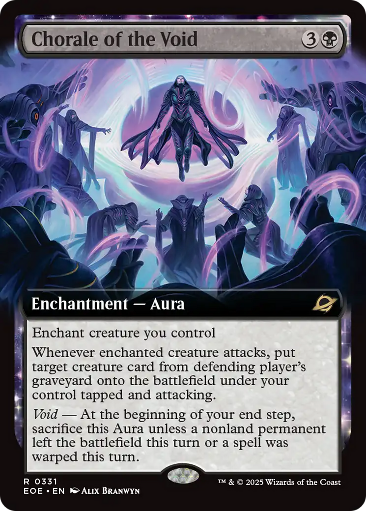 Chorale of the Void (Extended Art) [Edge of Eternities] | Shuffle n Cut Hobbies & Games